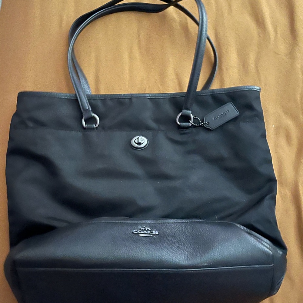 Coach Nylon Tote Bag